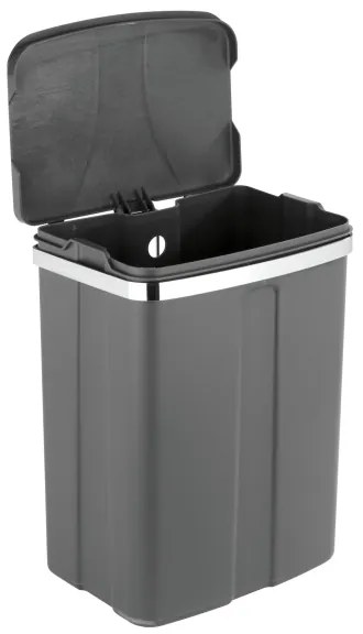 WENKO 54903100 - Cestino montabile sulla porta 26x36,5 cm grigio/argento