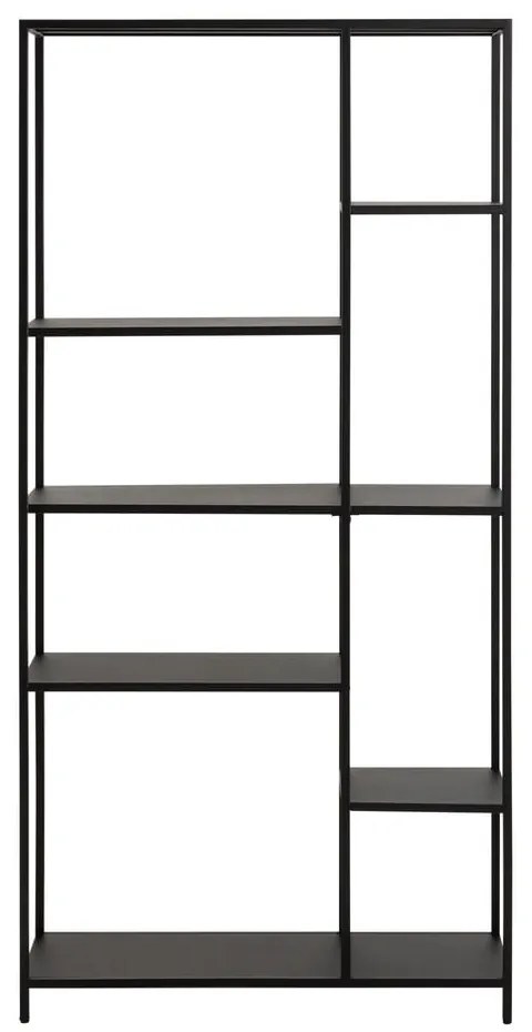 Libreria nera in metallo 80x165 cm Newcastle - Actona