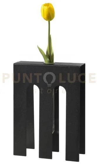 Vaso portafiore decorativo de chirico nero