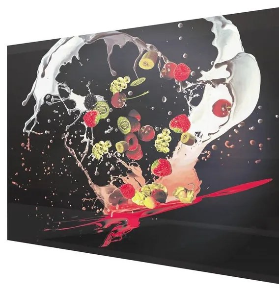 Pannello decorativo della cucina in vetro L 70 x H 90 cm