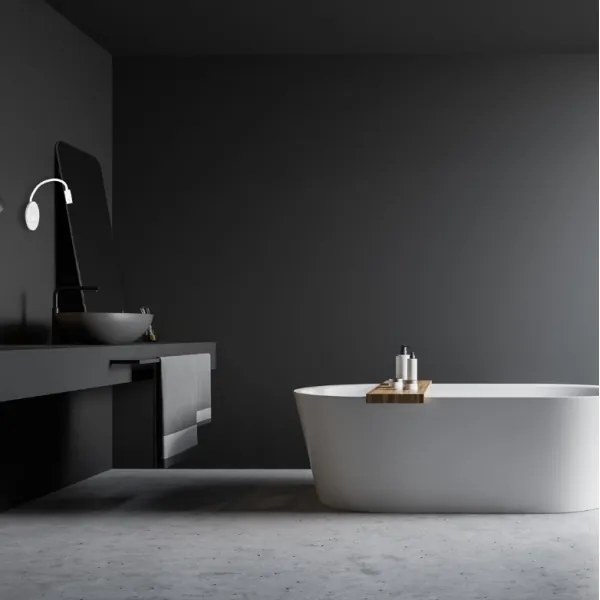 LED Lampada flessibile da parete con base USB 1xLED/8W+1xLED/2W/230V bianco/argento