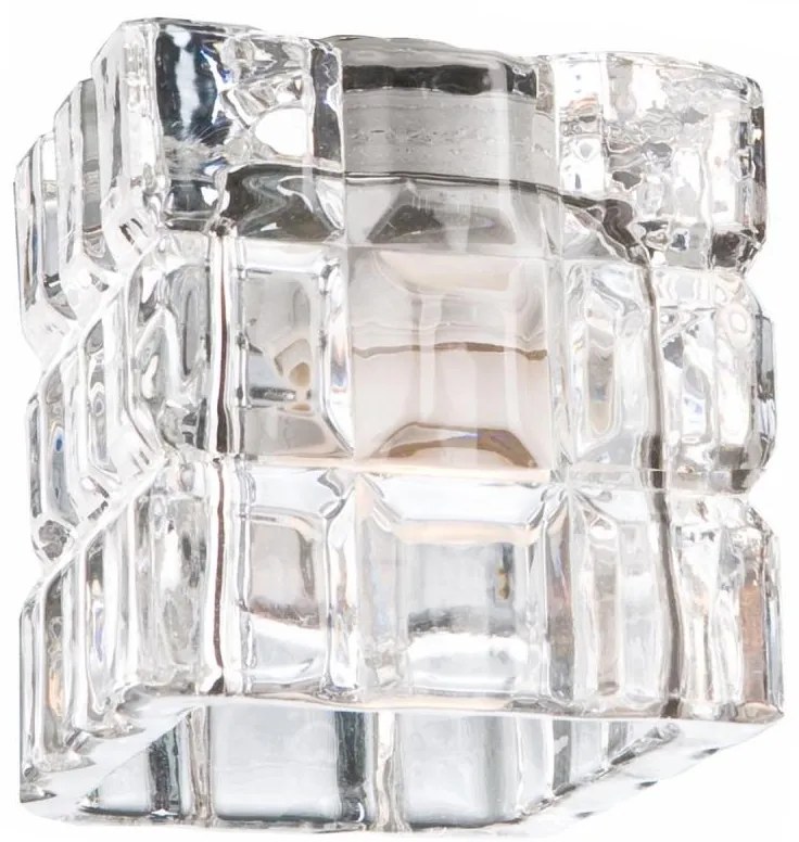 Vetro di ricambio trasparente per lampada da soffitto E14/65x65 mm