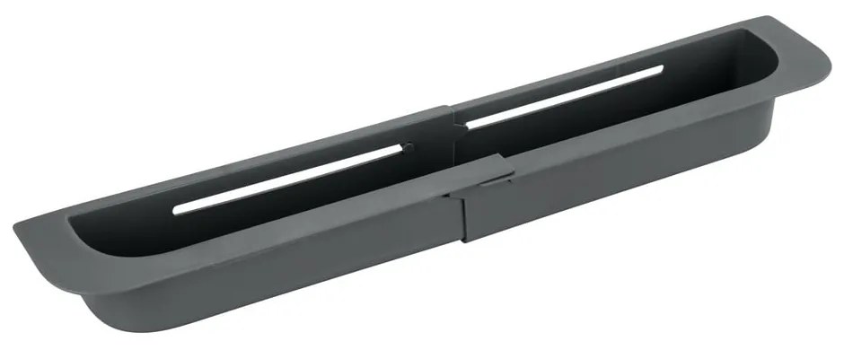 Scolapiatti allungabile per lavello grigio in plastica 49,5x8,5 cm Fino – Wenko