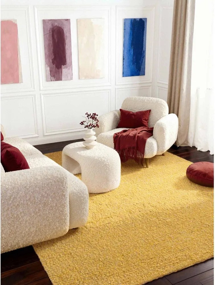 Tappeto giallo tessuto a mano 120x170 cm Notting Hill Portobello – Ted Baker