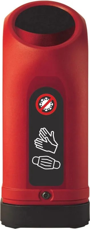 Pattumiera per raccolta differenziata Calloon manuale rosso 70 L