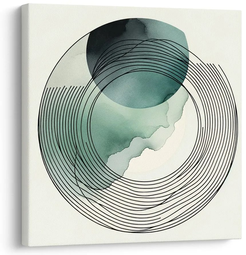 Quadro su tela – Cerchi in armonia