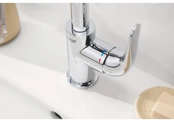 GROHE 24330001 - Miscelatore lavabo EUROSMART, misura L, cromo lucido