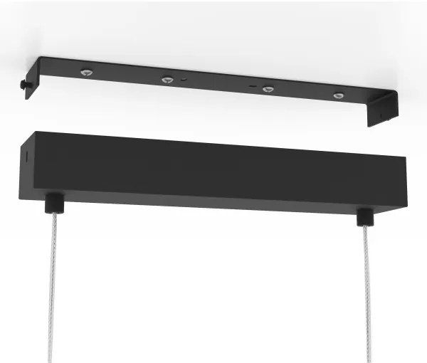 Eglo 43773 - Lampadario a sospensione con filo CATTERICK 4xE27/40W/230V