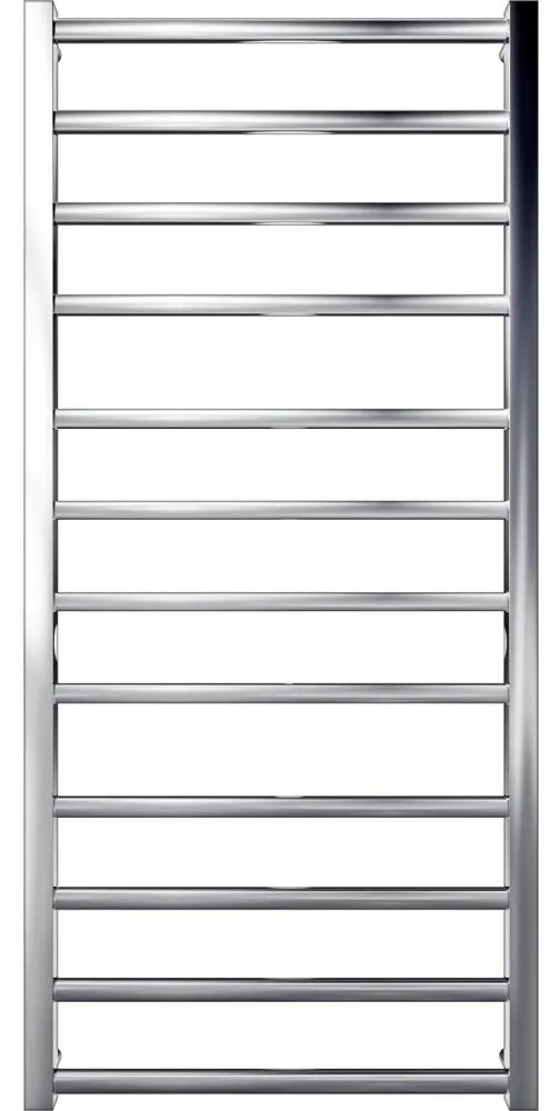 Scaldasalviette a scala TOKIO 260W/230V 120x53 cm acciaio inossidabile/cromo lucido