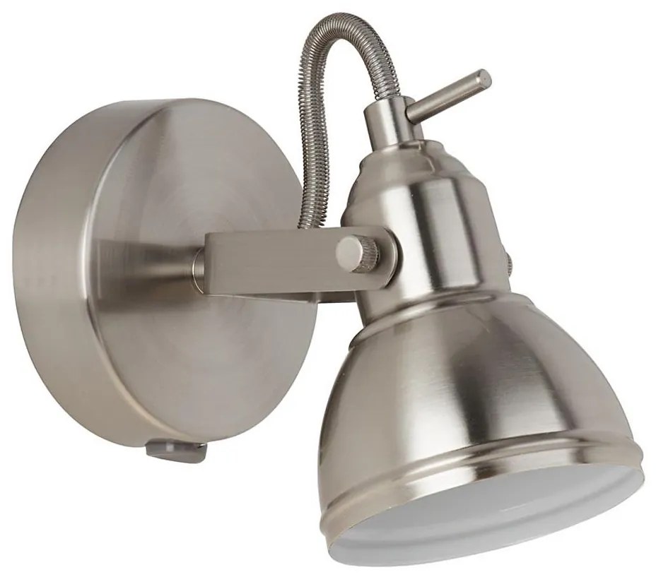 Searchlight 1541SS - Faretto da parete FOCUS 1xGU10/50W/230V cromo