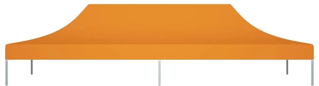 Tetto per Tendone per Feste 6x3 m Arancione 270 g/m²