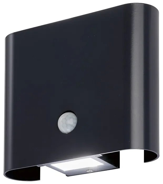 Lampada da parete a LED nera Magnetics - Fischer &amp; Honsel