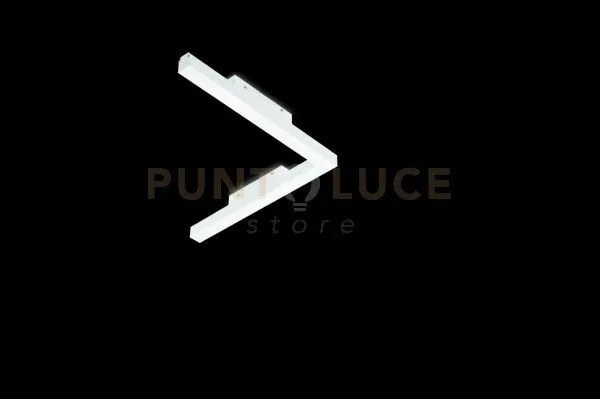 Modulo led angolare orizzontale bianco 3000k 1872lm 24w 32+32cm