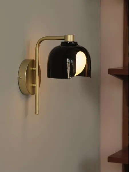 Osram - Applique DECOR COROLLE 1xG9/20W/230V nero/oro