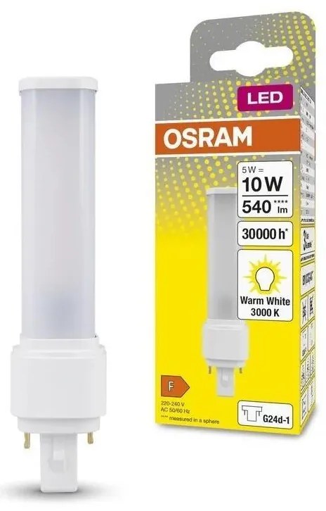 Lampadina LED G24d-1/5W/230V 3000K - Osram