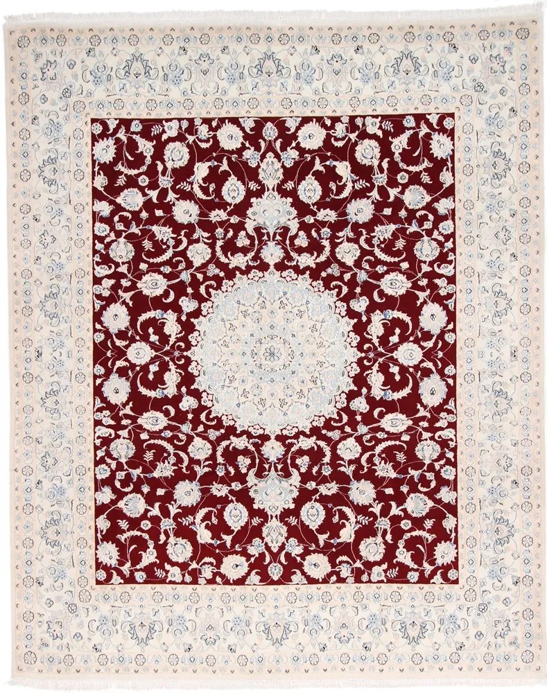 Nain Tappeto 260 x 320 Beige (Iran) Annodato A Mano