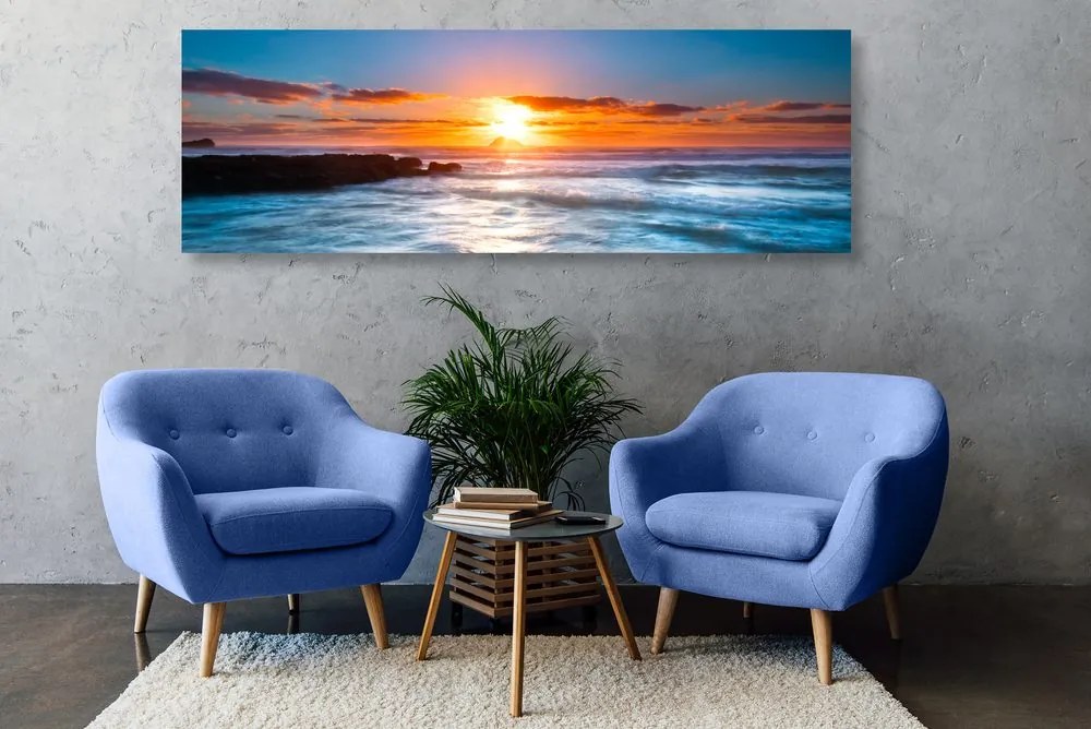 Quadro su tela – Tramonto romantico