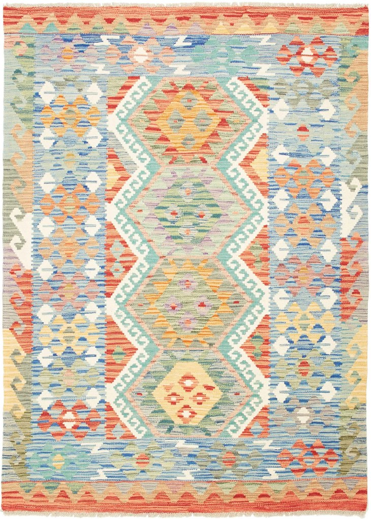 Kilim Tappeto 180x130 (Pakistan) Tessuto A Mano