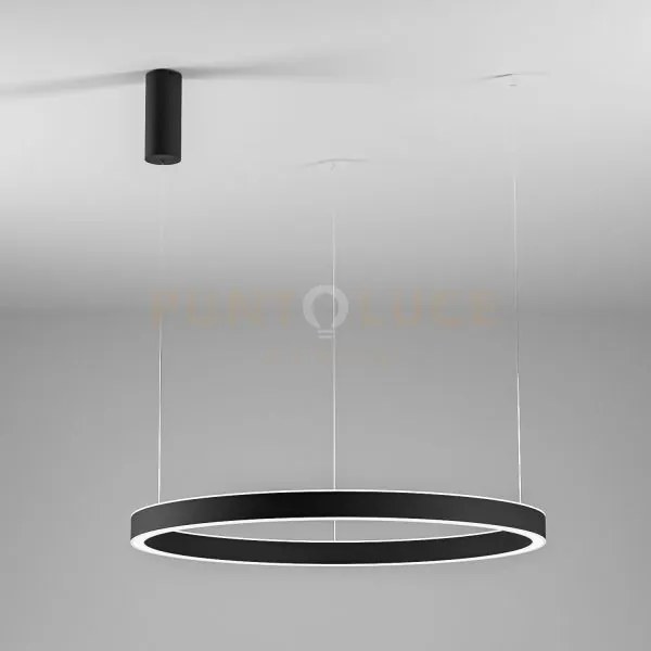 Criseide s/1g - lampadario a sospensione nero a led dimmerabile 300...
