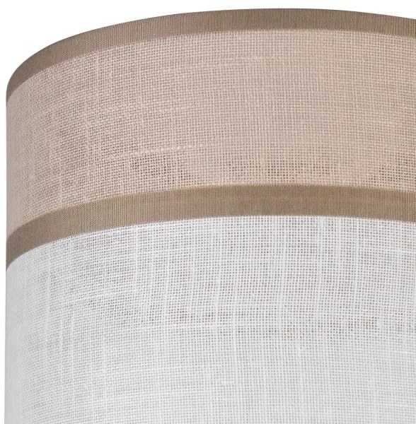 Paralume di ricambio ANDREA E27 Ø16 cm beige/grigio