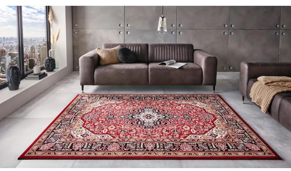Tappeto rosso , 80 x 150 cm Skazar Isfahan - Nouristan