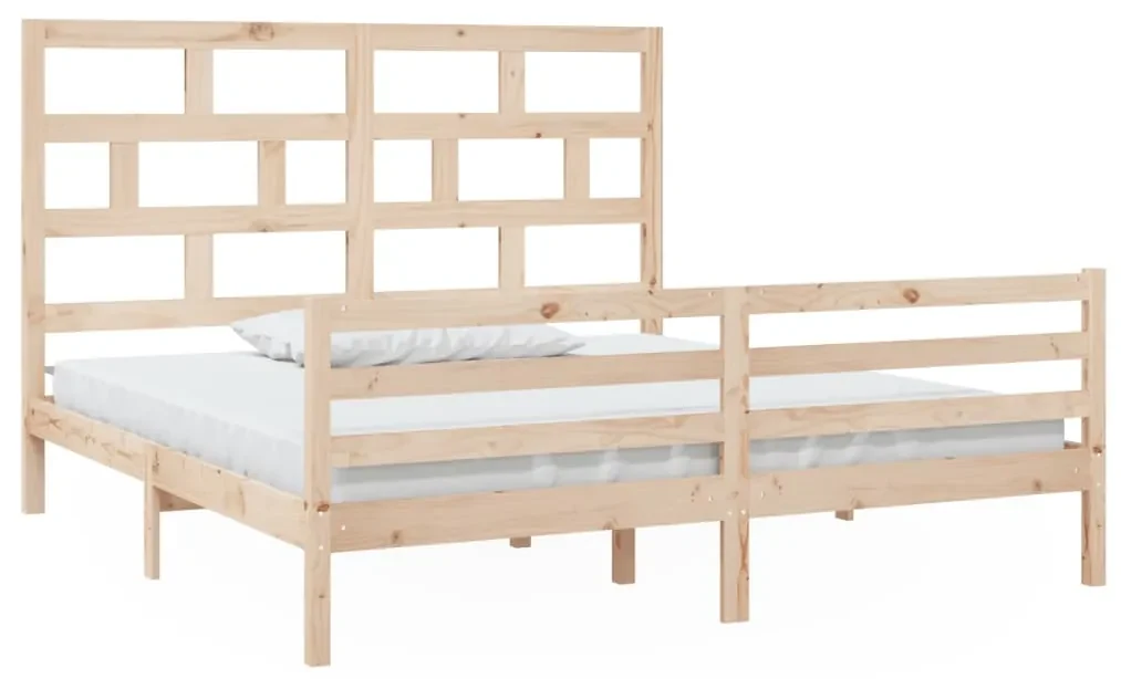 Giroletto in legno massello 180x200 cm 6ft super king