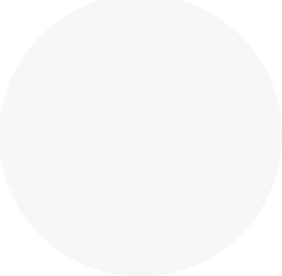 Applique Rotonda da Parete G9 DISCO in Gesso Pitturabile