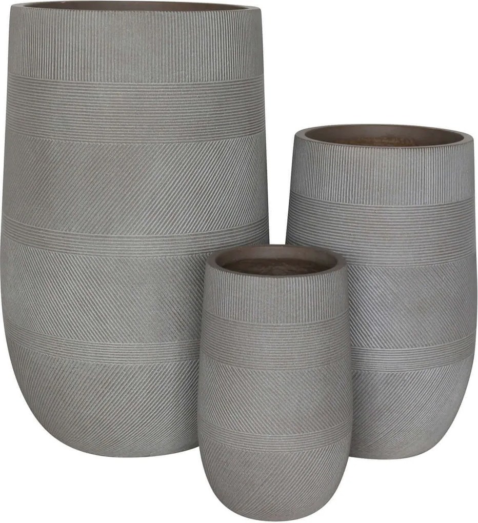 MIGUEL - set di 3 vasi