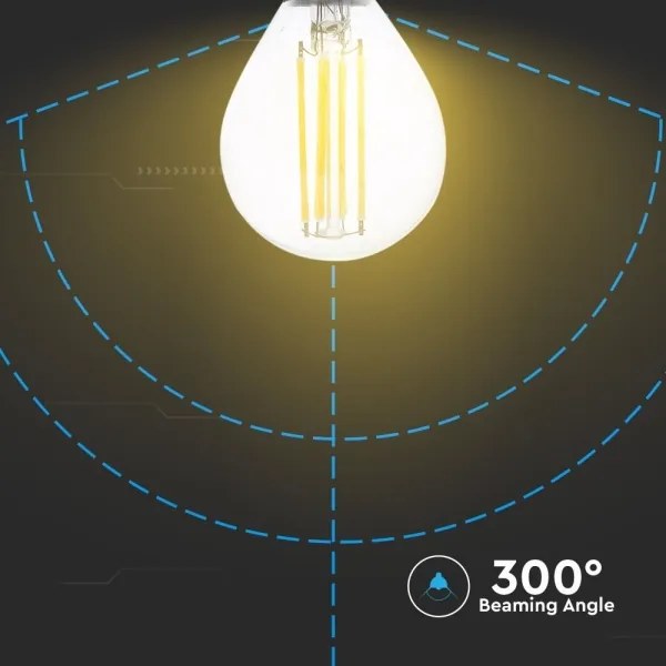 Lampadina LED FILAMENT P45 E14/4W/230V 4000K
