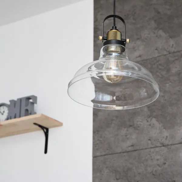 Lampadario a sospensione con filo SINGLE 1xE27/60W/230V