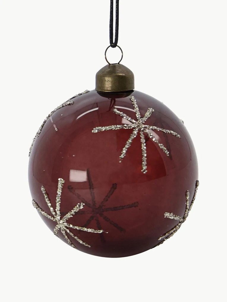 Palline di Natale Star 4 pz