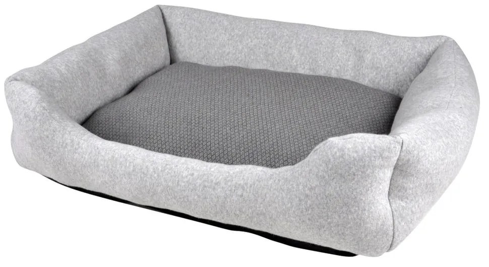 Cuccia grigio chiaro per cane 70x58 cm Graphene – Love Story