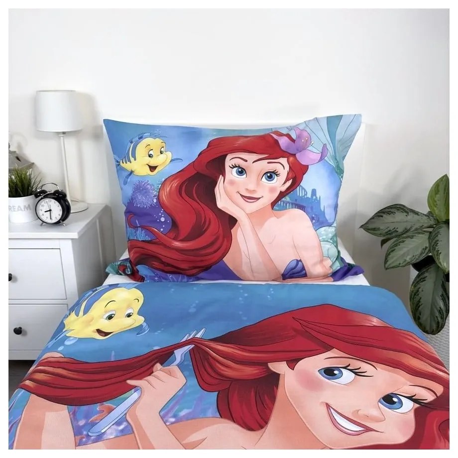 Biancheria da letto per bambini in cotone per letto singolo 140x200 cm Ariel - Jerry Fabrics