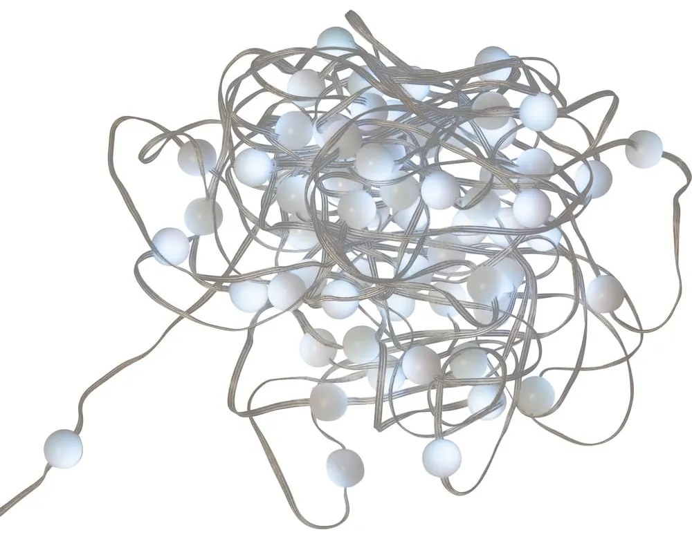 Catena luminosa con alimentazione a corrente numero lampadine 66 pz lunghezza totale 10 m Smart – Star Trading