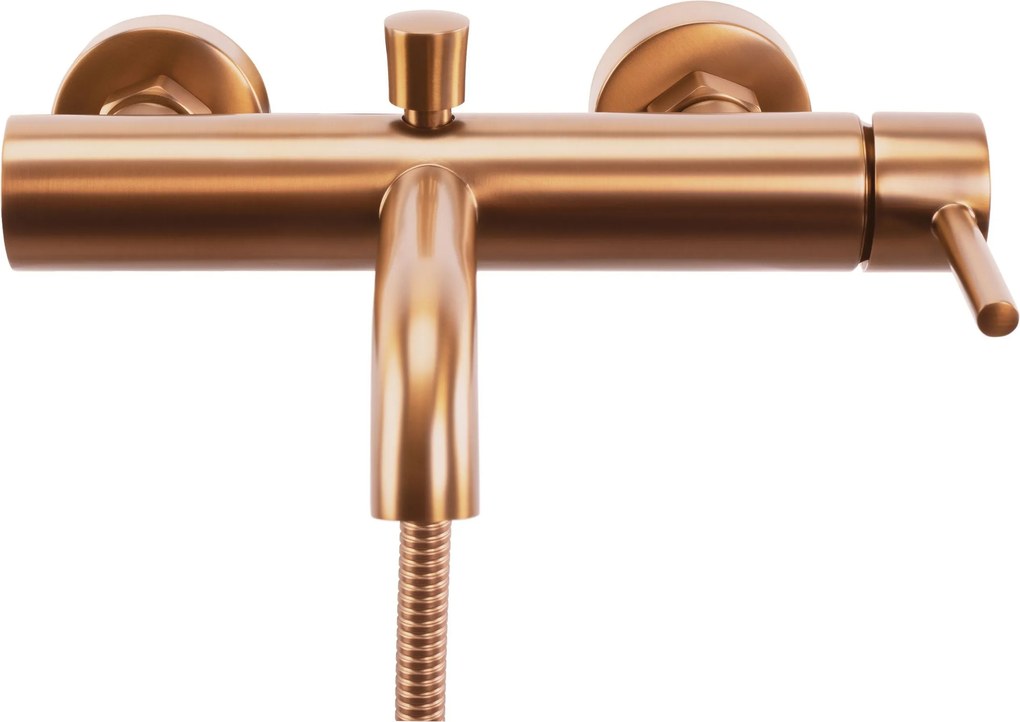 Rubinetto da vasca Rea Lungo Copper Brush
