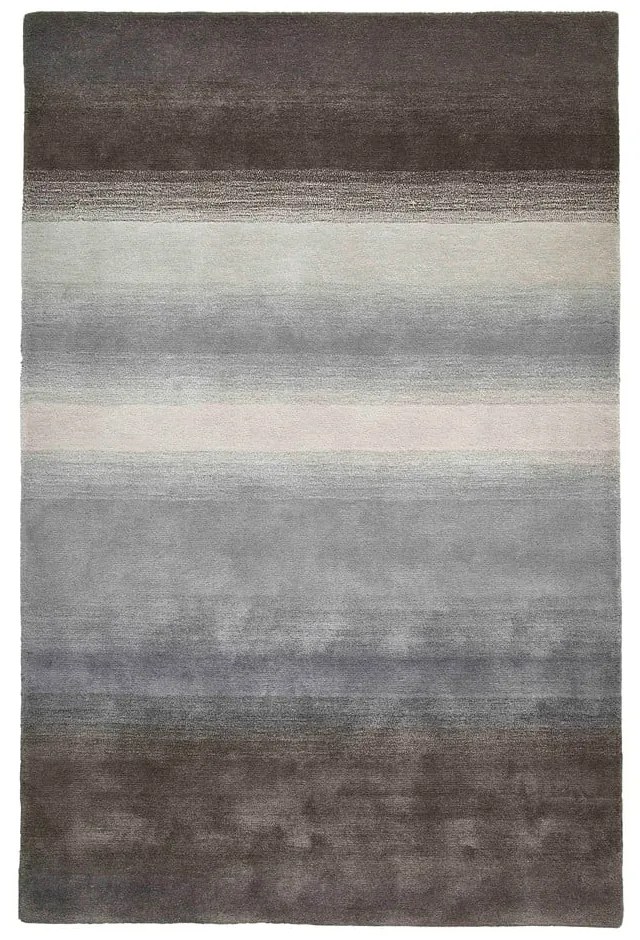 Tappeto in lana grigio 230x150 cm Elements - Think Rugs