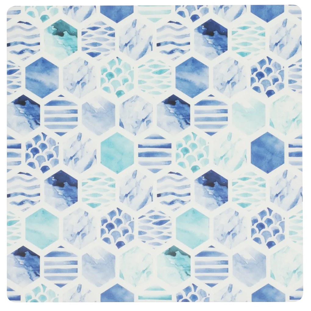 Tovaglietta quadrata 34,5x34,5 cm polipropilene decorata