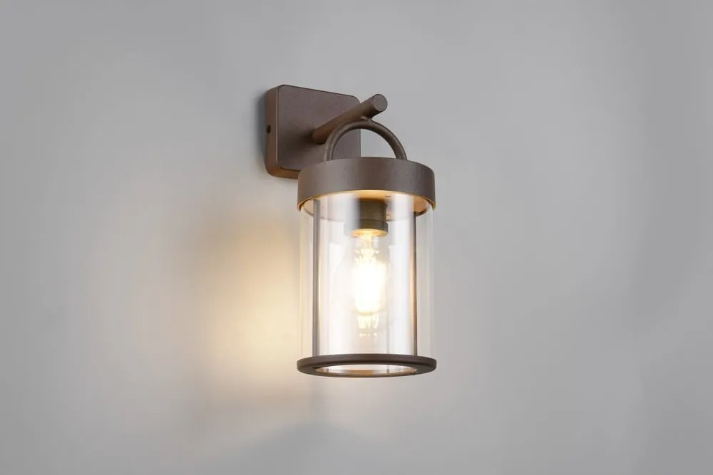 Illuminazione esterna da parete (altezza totale 29 cm) Almeria – Reality