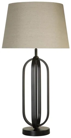Searchlight EU91101NA - Lampada da tavolo CHIC 1xE27/60W/230V beige