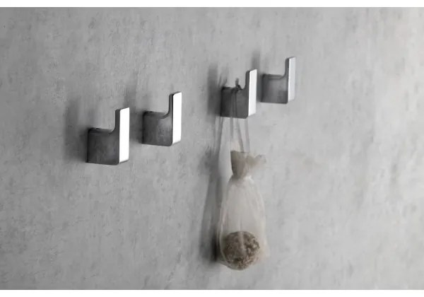 Gedy - SET 2x Gancio a muro PIRENEI cromo lucido