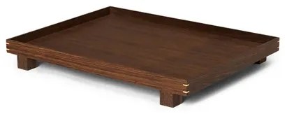 Bon Wooden Tray Large Smoked Oak - Ferm Living