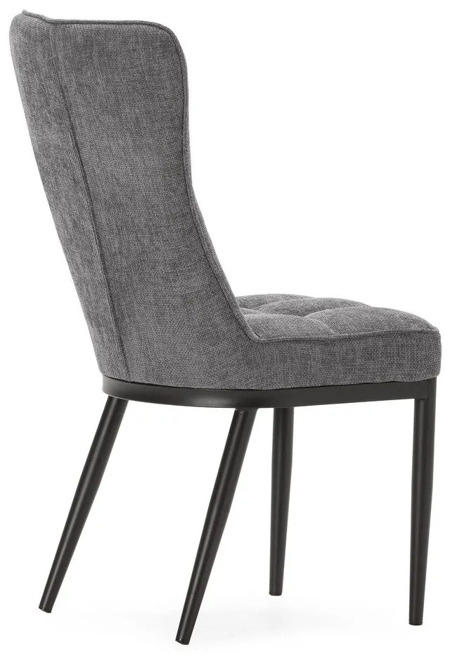 Sedie da pranzo in set grigie 2 pz Damon – Marckeric
