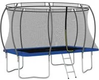 Set Trampolino Rettangolare 335x244x90 cm 150 kg cod mxl 61088