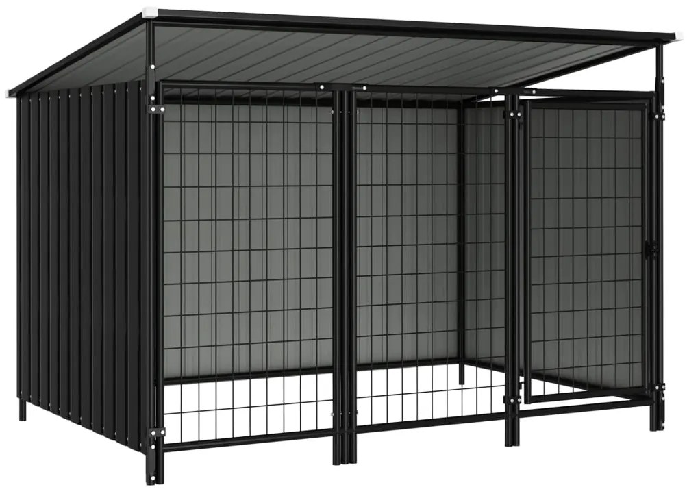 Box Per Cani Da Esterno 193x133x116 Cm /