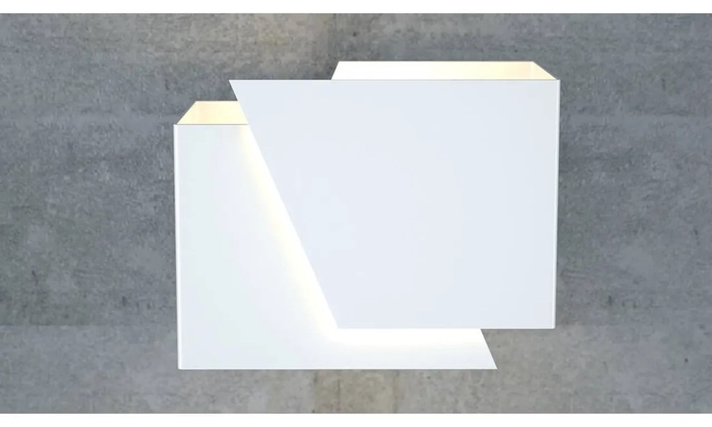 Applique FROST da parete Bianco o Nero