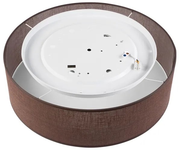 Brilagi - Plafoniera LED SIRIJA LED/24W/230V diametro 45 cm marrone