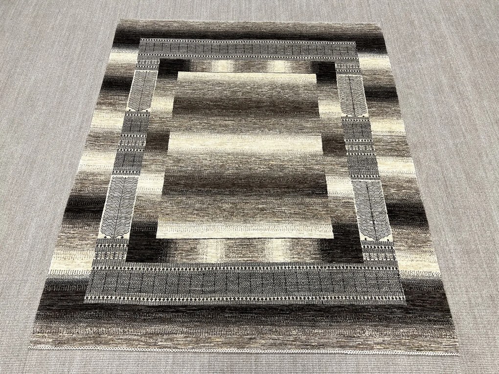 Loribaft Tappeto persiano 230x200 Beige (Iran) Annodato A Mano