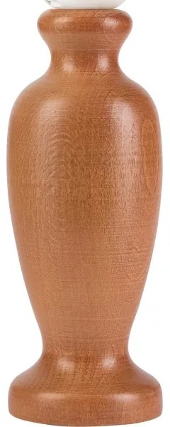 Lampada da tavolo AMFORA 1xE27/60W/230V marrone/faggio