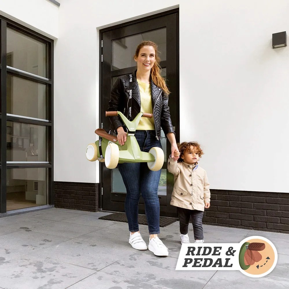 BERG GO - Guida e pedala 2in1 - verde retro