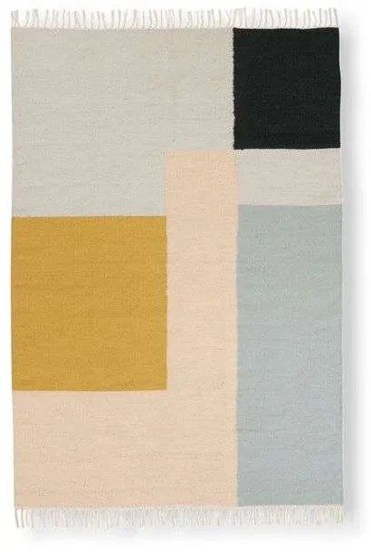 Ferm Living - Kelim Rug Large Squares ferm LIVING